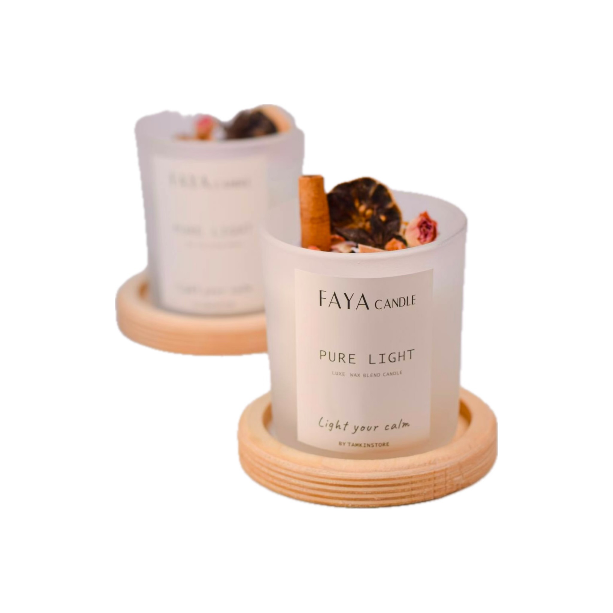 ست شمع پاییزی