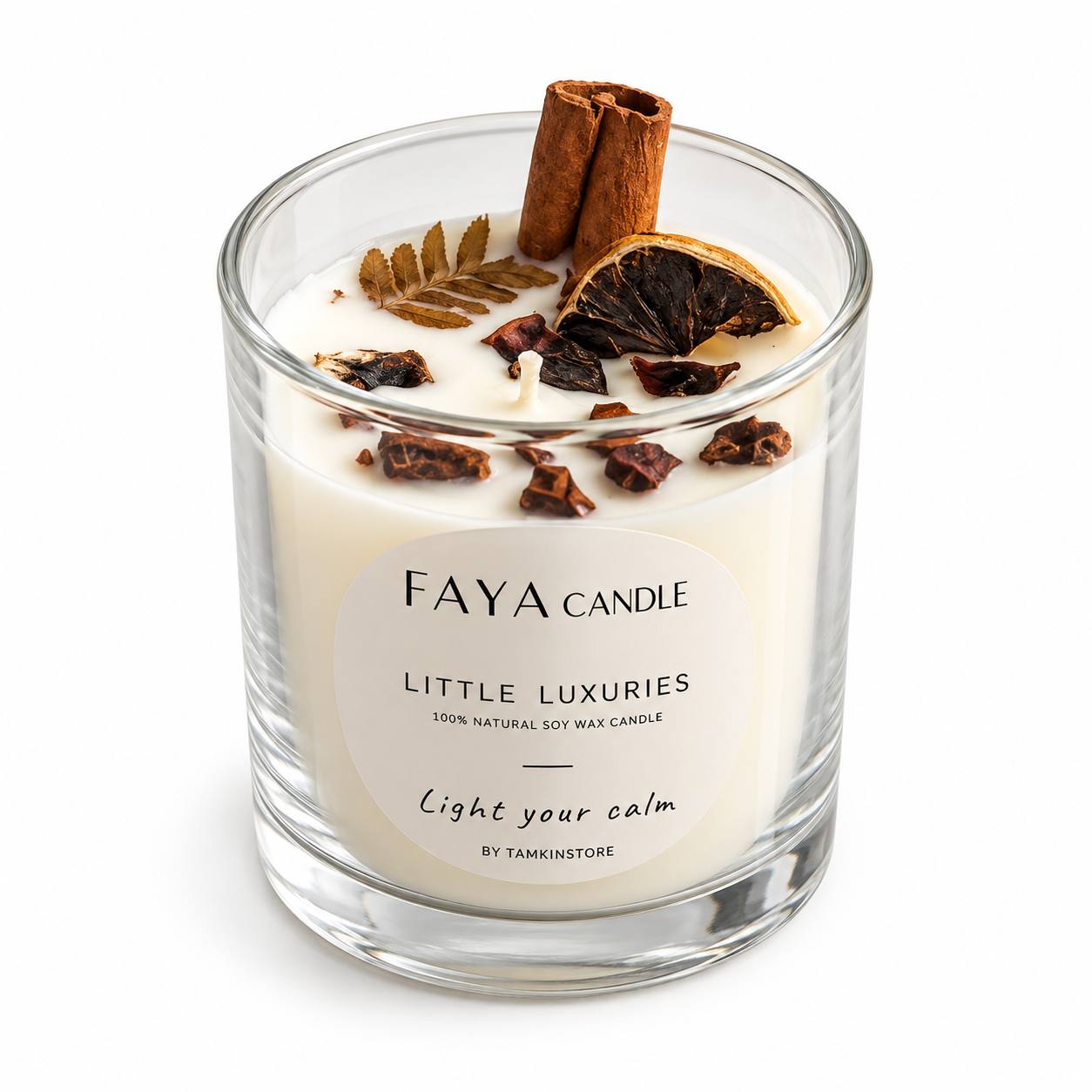 شمع معطر پاییزی