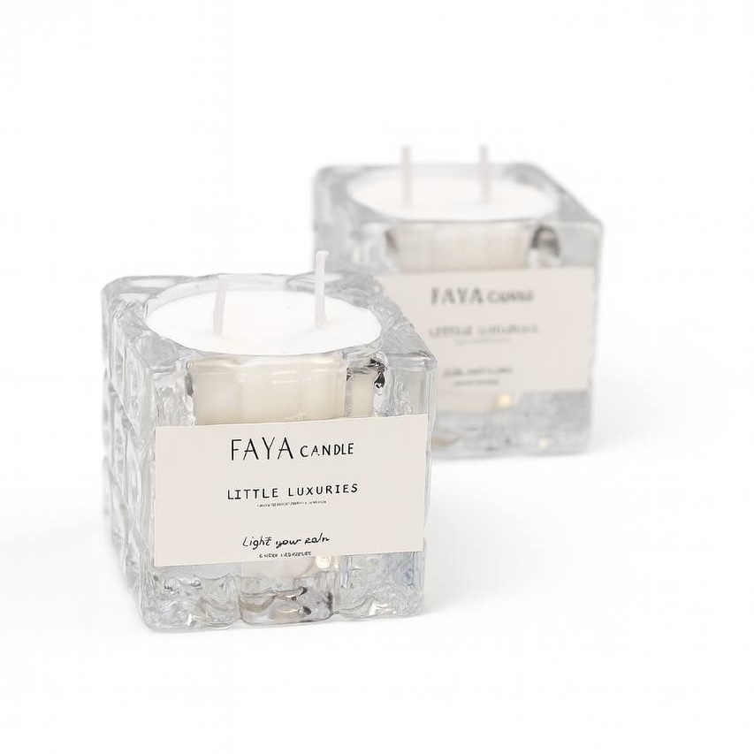 ست شمع کریستالی