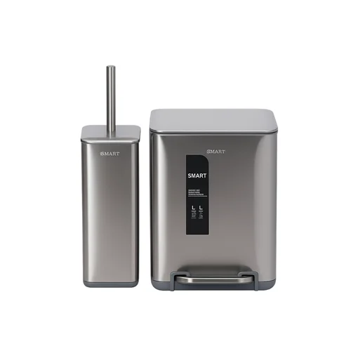 ست سطل و برس استیل برند اسمارت