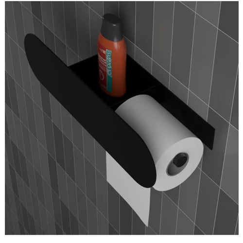 نگهدارنده دستمال رول- مدل دور گرد