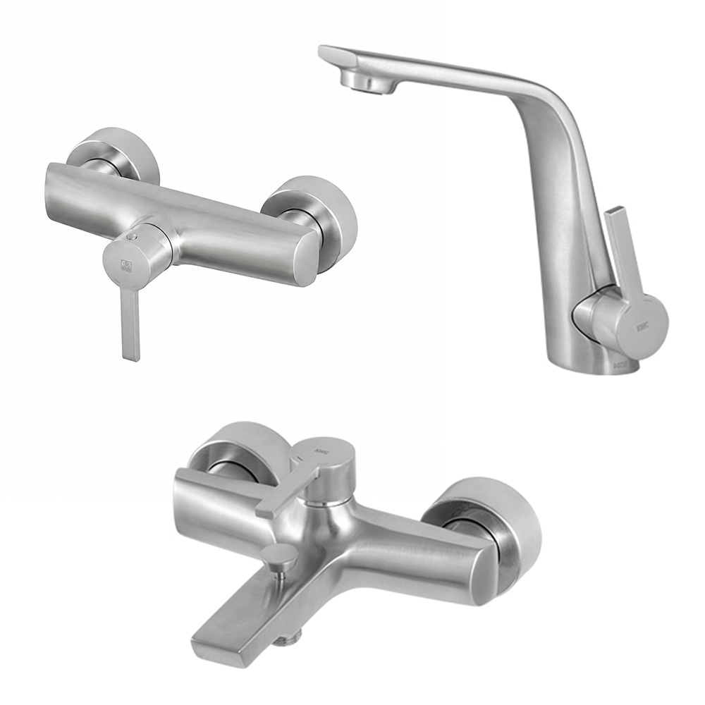 ست شیرآلات بهداشتی برند کی دبلیو سی مدل متیس